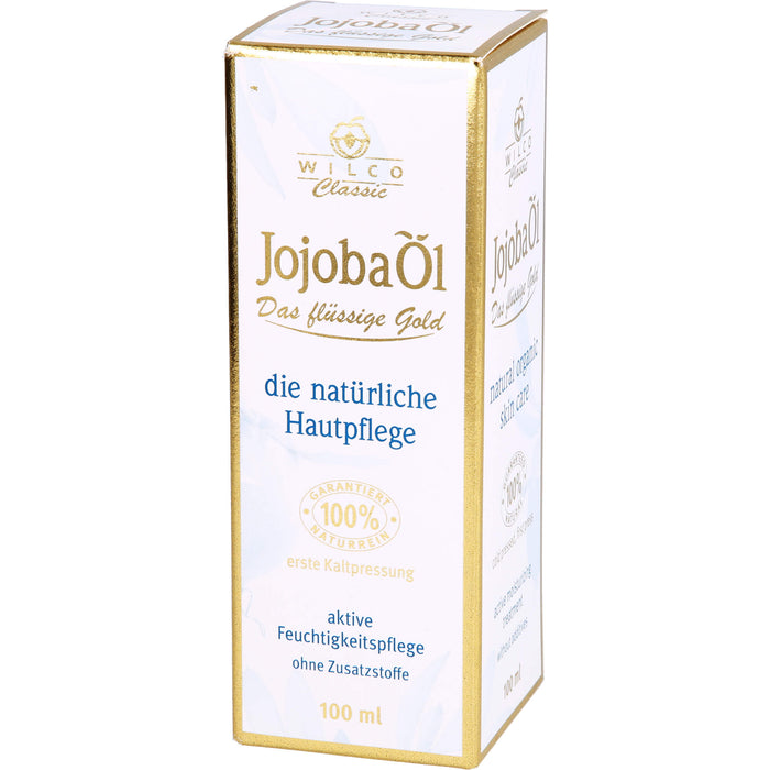 WILCO Jojoba Öl aktive Feuchtigkeitspflege, 100 ml Öl
