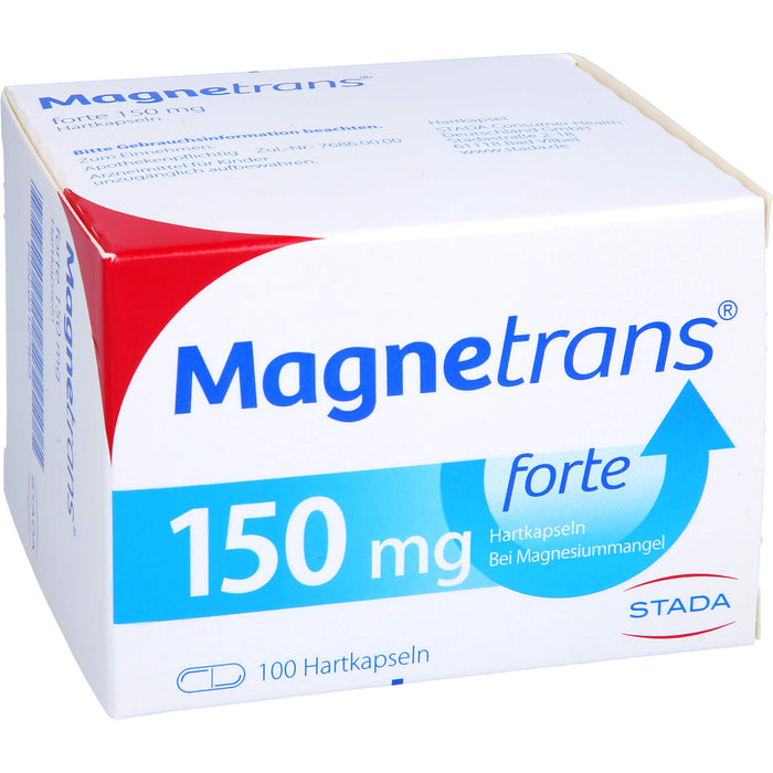 Magnetrans forte 150 mg Hartkapseln bei Magnesiummangel, 100 St. Kapseln