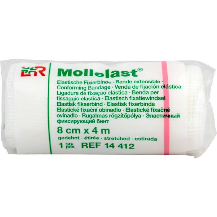 Mollelast elastische Fixierbinde 8 cm x 4 m, 20 St. Binde
