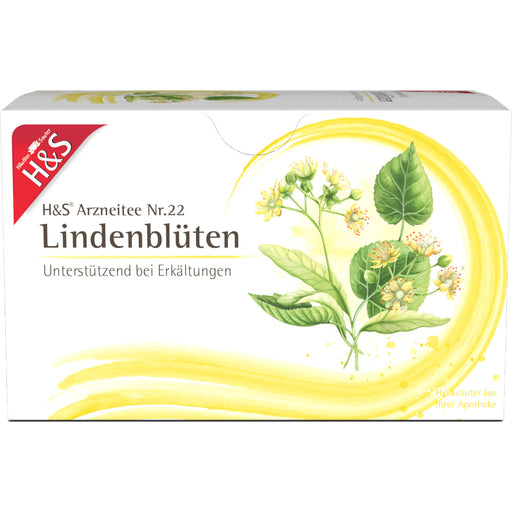 H&S Lindenblüten Arzneitee, 20 St. Filterbeutel