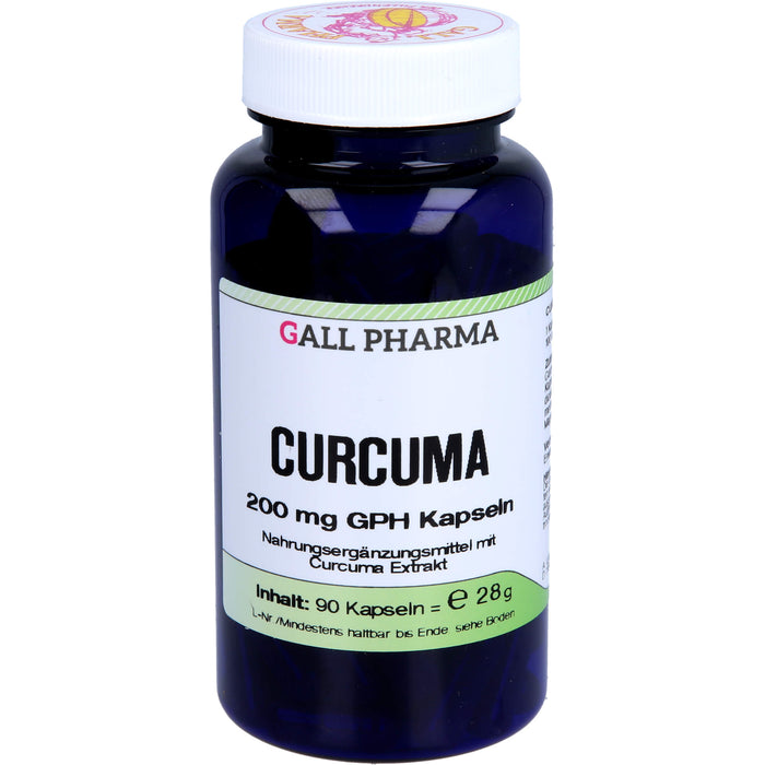 GALL PHARMA Curcuma 200 mg GPH Kapseln, 90 St. Kapseln