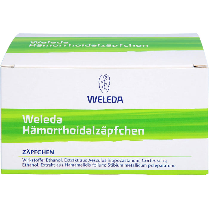 WELEDA Hämorrhoidalzäpfchen, 50 St. Zäpfchen