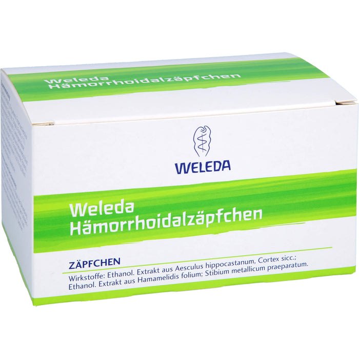 WELEDA Hämorrhoidalzäpfchen, 50 St. Zäpfchen