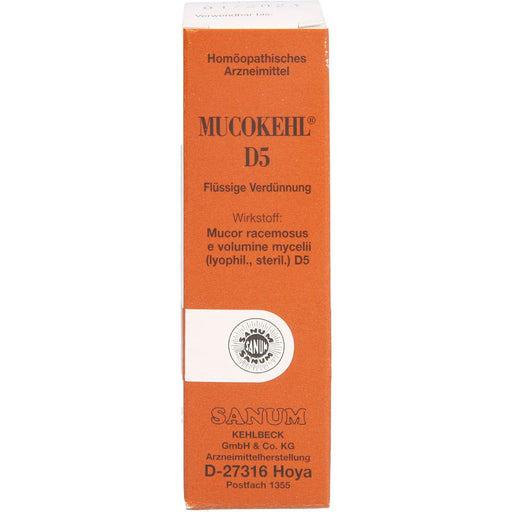 SANUM-KEHLBECK Mucokehl D5 flüssige Verdünnung, 10 ml Lösung
