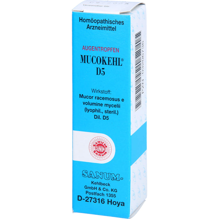 SANUM-KEHLBECK Mucokehl D5 Augentropfen, 5 ml Lösung