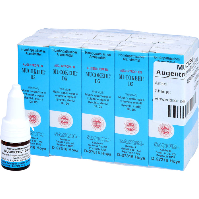 SANUM-KEHLBECK Mucokehl D5 Augentropfen, 50 ml Lösung