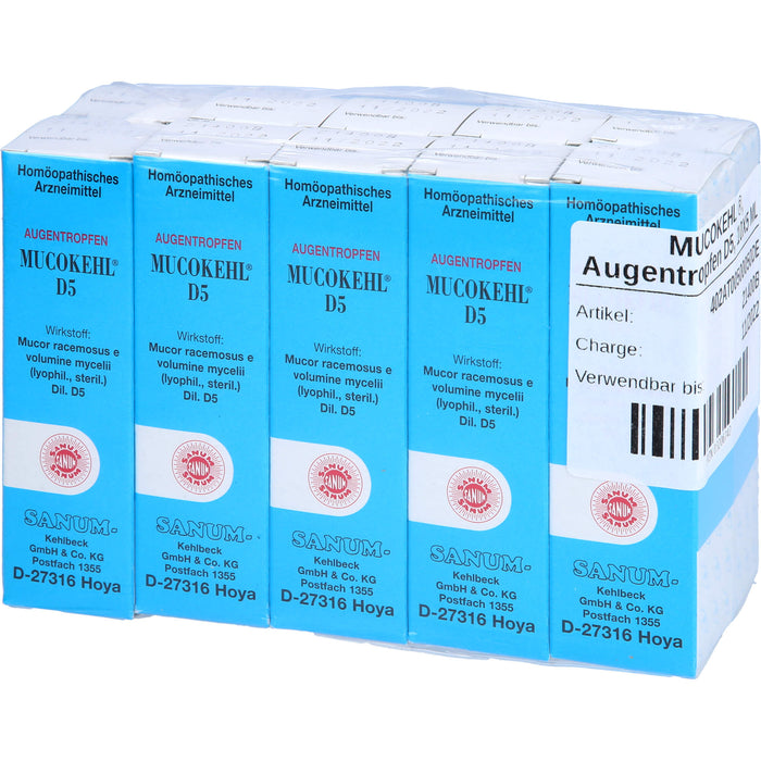 SANUM-KEHLBECK Mucokehl D5 Augentropfen, 50 ml Lösung