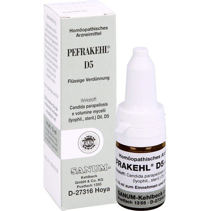SANUM-KEHLBECK Pefrakehl D5 flüssige Verdünnung, 10 ml Lösung