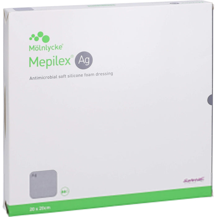 Mepilex Ag 20x20cm Steril, 5 St VER