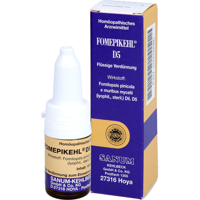 Fomepikehl D5 Tropfen, 10 ml Lösung