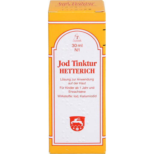 Jodtinktur Hetterich, 30 ml Lösung
