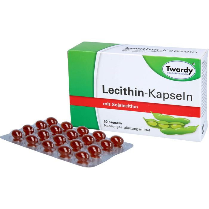 Twardy Lecithin-Kapseln, 60 St. Kapseln