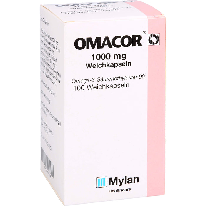 Omacor , 1000 mg Weichkapseln, 100 St. Kapseln