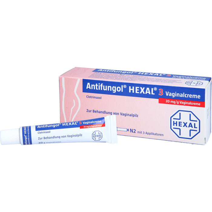 Antifungol HEXAL 3 Vaginalcreme, 20 g Cream