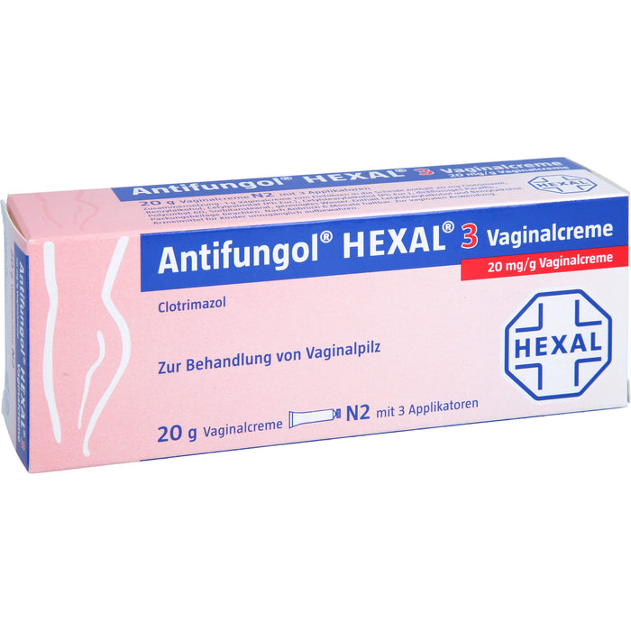 Antifungol HEXAL 3 Vaginalcreme, 20 g Cream