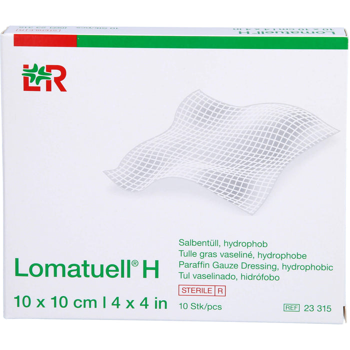 Lomatuell H 10x10cm, 10 St. Verband