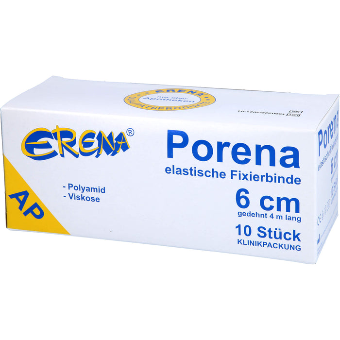 PORENA ELAST MULLBINDE 6CM, 10 St BIN