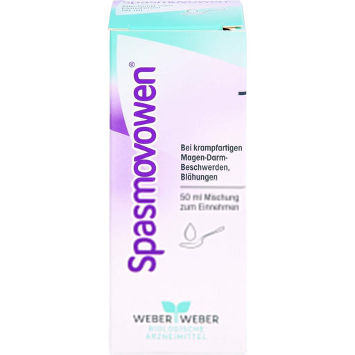 Spasmovowen Mischung bei krampfartigen Magen-Darm-Beschwerden, Blähungen, 50 ml Lösung