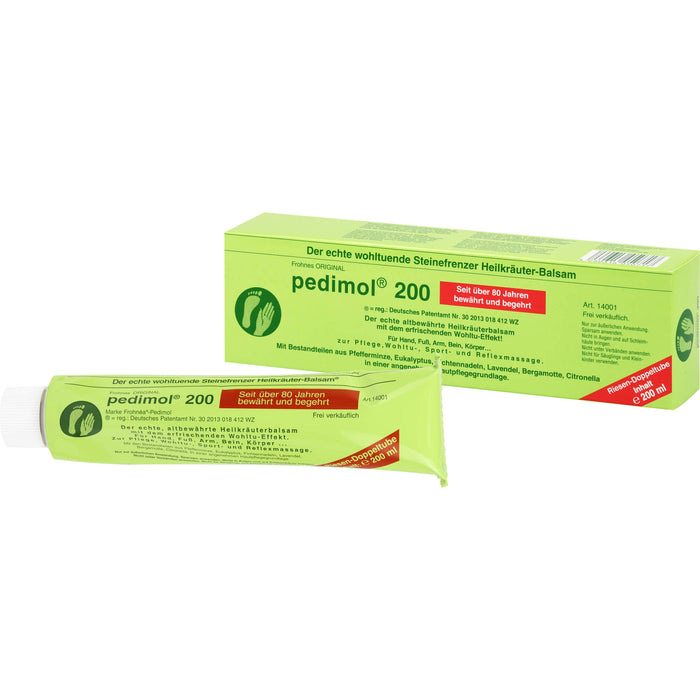 Pedimol 200 Heilkräuterbalsam, 200 ml Creme