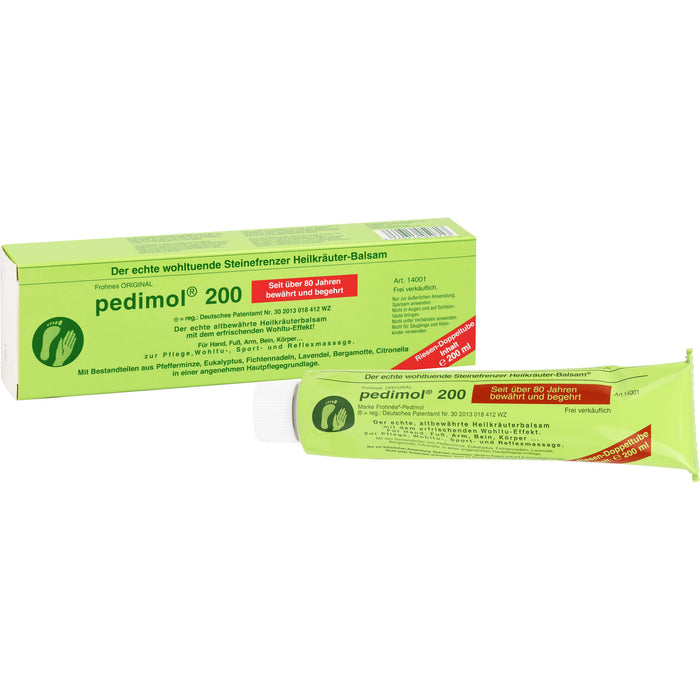 Pedimol 200 Heilkräuterbalsam, 200 ml Creme