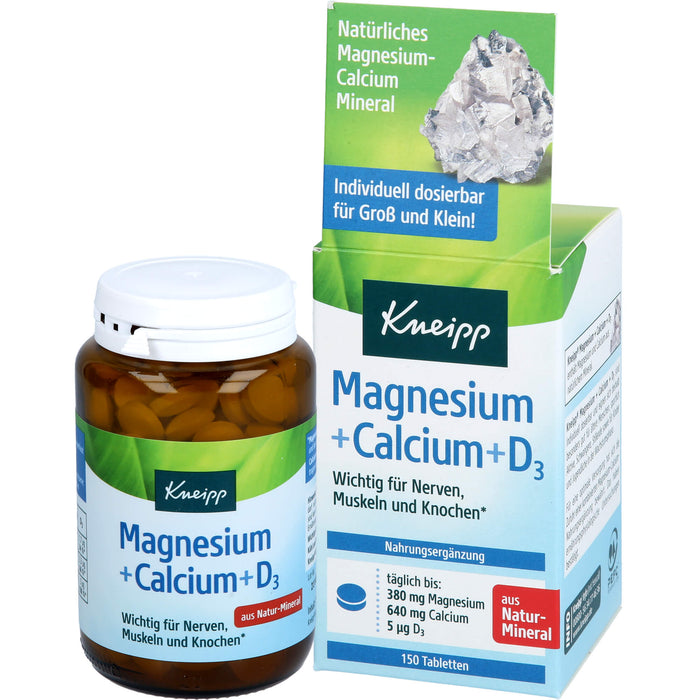 KNEIPP MAGNESIUM+CALCIUM, 150 St. Tabletten