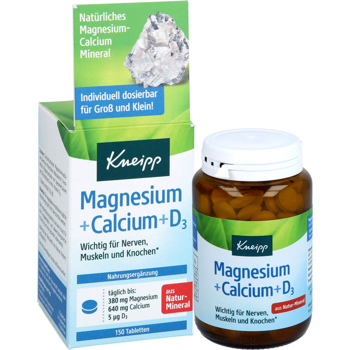 KNEIPP MAGNESIUM+CALCIUM, 150 St. Tabletten