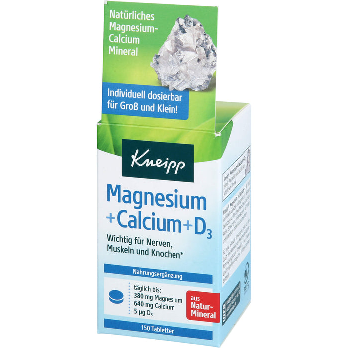 KNEIPP MAGNESIUM+CALCIUM, 150 St. Tabletten