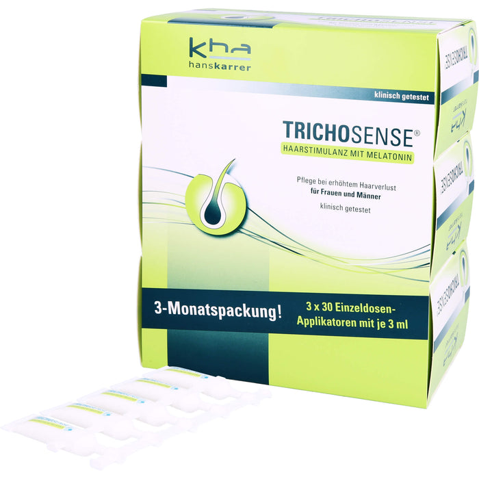 TRICHOSENSE Lösung Haarstimulanz mit Melatonin für Frauen und Männer, 90 St. Einzeldosisbehältnisse