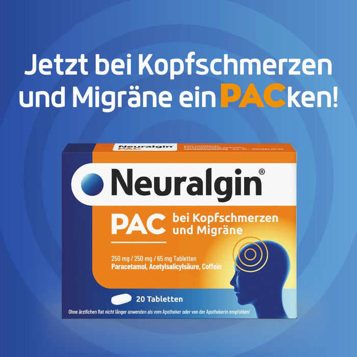Neuralgin PAC, 20 St. Tabletten