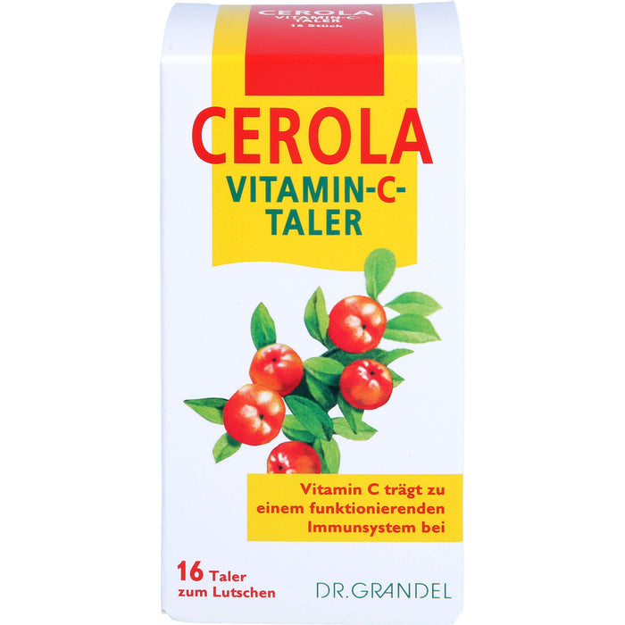 DR. GRANDEL CEROLA Vitamin-C-Taler, 16 St. Tabletten