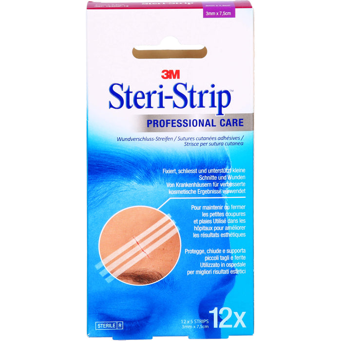 Steri Strip steril 3 mm x 75 mm, 12X5 St