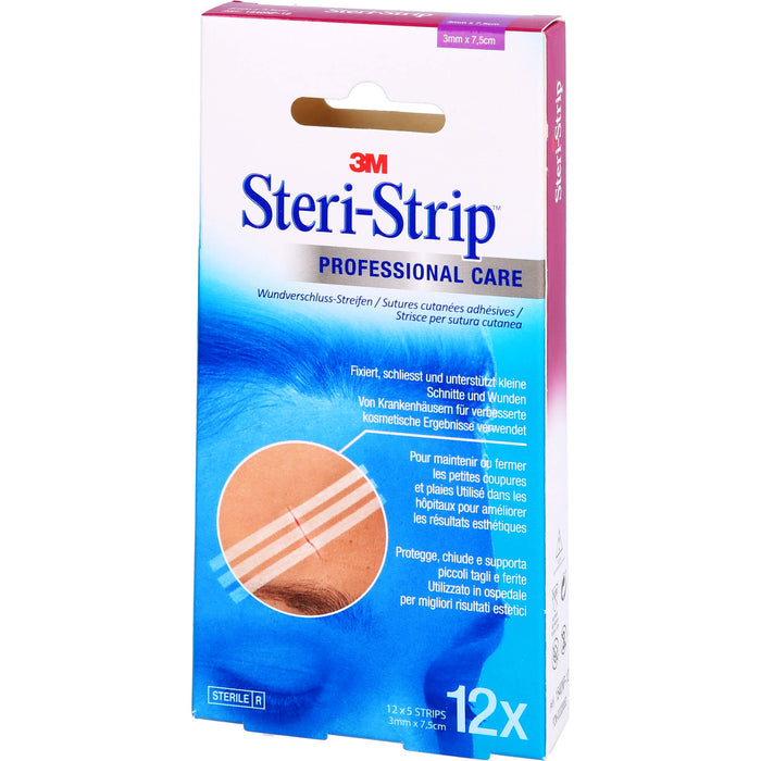 Steri Strip steril 3 mm x 75 mm, 12X5 St