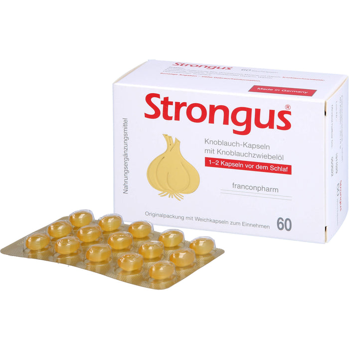Strongus Knoblauch-Kapseln, 60 St. Kapseln