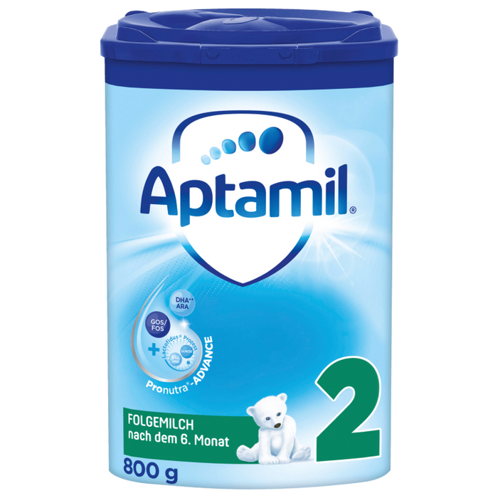 Aptamil Pronutra 2 Folgemilch Pulver ab dem 6. Monat, 800 g Pulver
