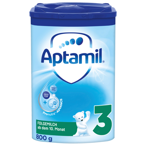 Aptamil 3 Folgemilch ab dem 10. Monat, 800 g Pulver