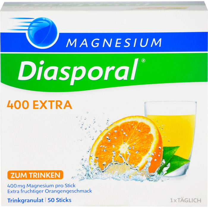 Magnesium-Diasporal 400 extra Trinkgranulat, 50 St. Beutel
