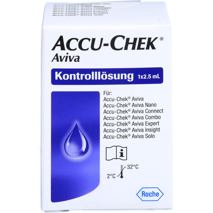 ACCU-CHECK Aviva Kontroll-Lösung, 2.5 ml Solution