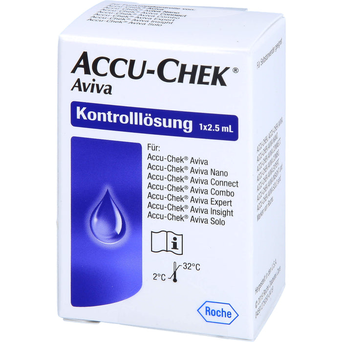 ACCU-CHECK Aviva Kontroll-Lösung, 2.5 ml Solution