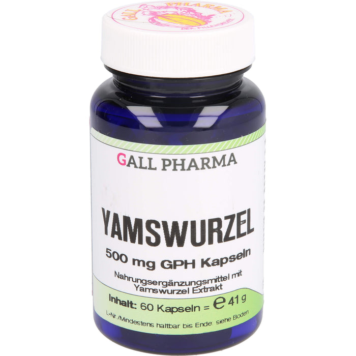 GALL PHARMA Yamswurzel 500 mg GPH Kapseln, 60 St. Kapseln