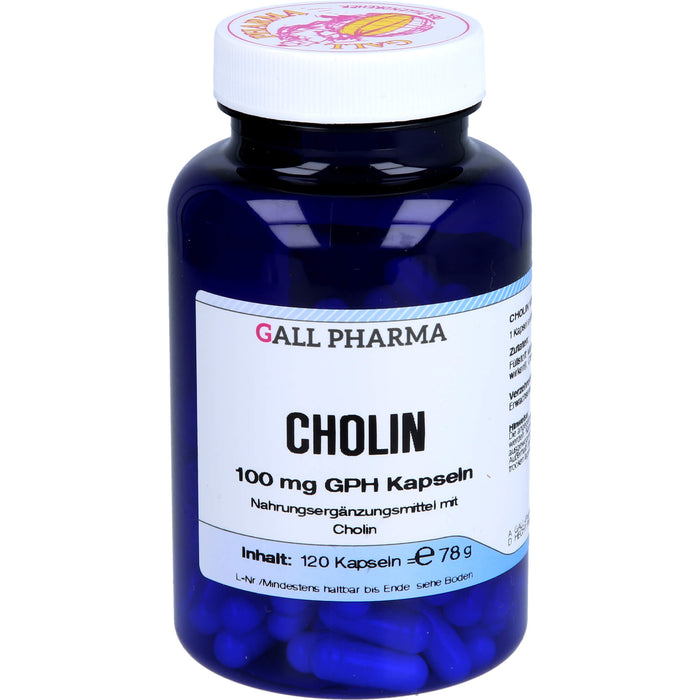 GALL PHARMA Cholin 100 mg GPH Kapseln, 120 St. Kapseln