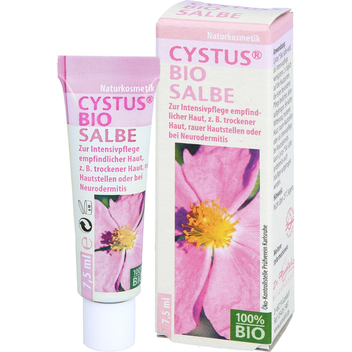 Dr. Pandalis Cystus Bio Salbe für empfindliche Haut, 7.5 ml Salbe