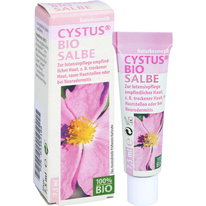 Dr. Pandalis Cystus Bio Salbe für empfindliche Haut, 7.5 ml Salbe