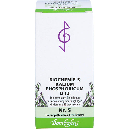 Biochemie 5 Kalium phosphoricum Bombastus D12 Tbl., 200 St TAB