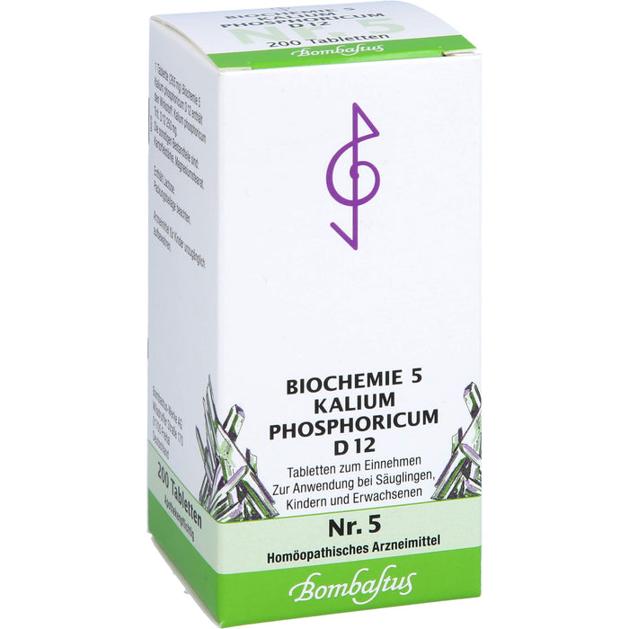 Biochemie 5 Kalium phosphoricum Bombastus D12 Tbl., 200 St TAB