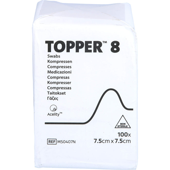 TOPPER 8 UNST 7,5 X 7,5 cm, 100 St KOM