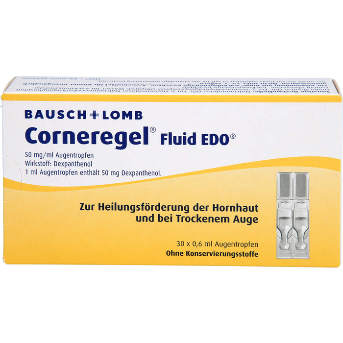 Corneregel Fluid EDO Augentropfen, 30 St. Einzeldosispipetten