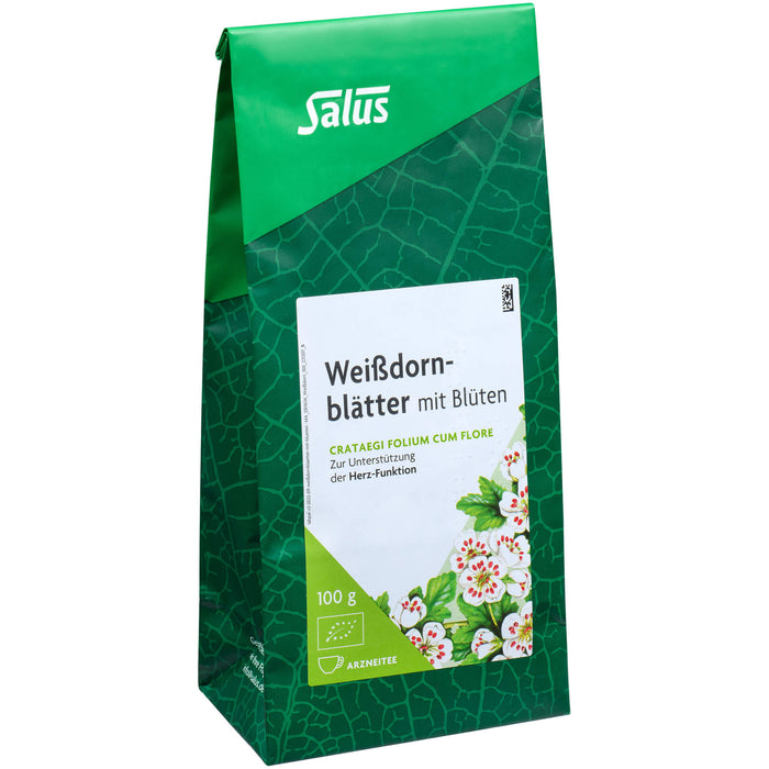 Salus Weißdornblätter mit Blüten zur Unterstützung der Herz-Funktion, 100 g Tee