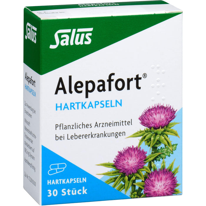 Salus Alepafort Hartkapseln bei Lebererkrankungen, 30 St. Kapseln