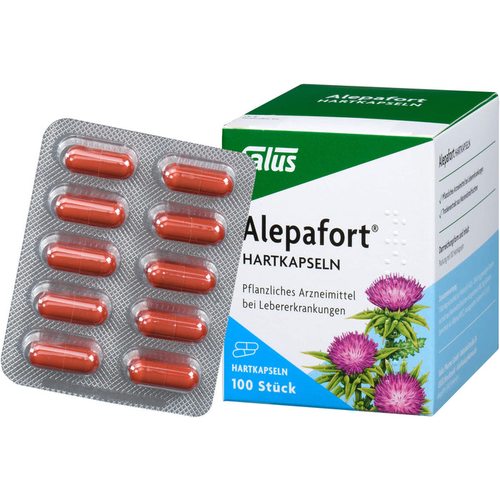 Salus Alepafort Kapseln bei Lebererkrankungen, 100 St. Kapseln