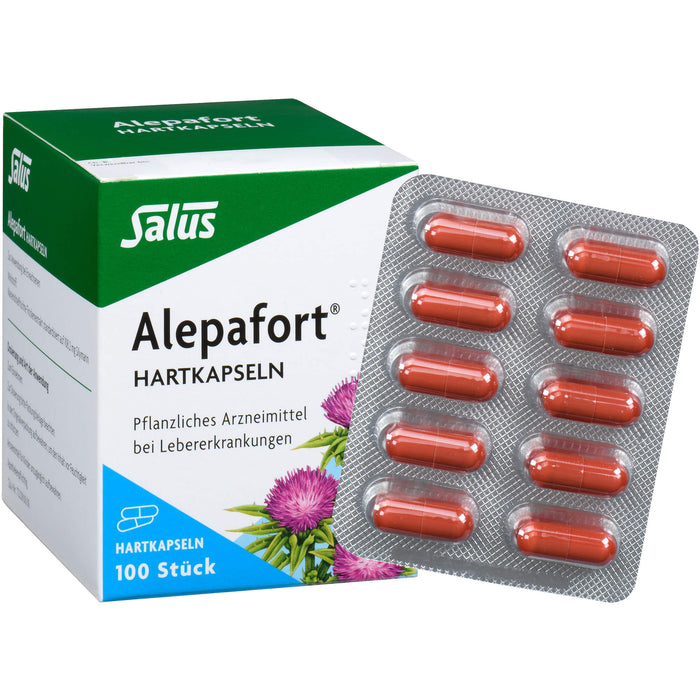 Salus Alepafort Kapseln bei Lebererkrankungen, 100 St. Kapseln
